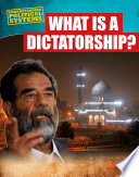 What Is a Dictatorship?