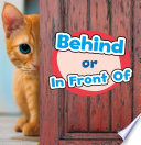 Location Words: Behind or In Front Of